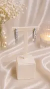 Baget Taşlı Küpe 