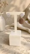 Zirkon Taşlı Dövme Küpe 