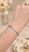 Taşlı Kelepçe Bilezik 