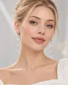 Sallantılı İnci Küpe